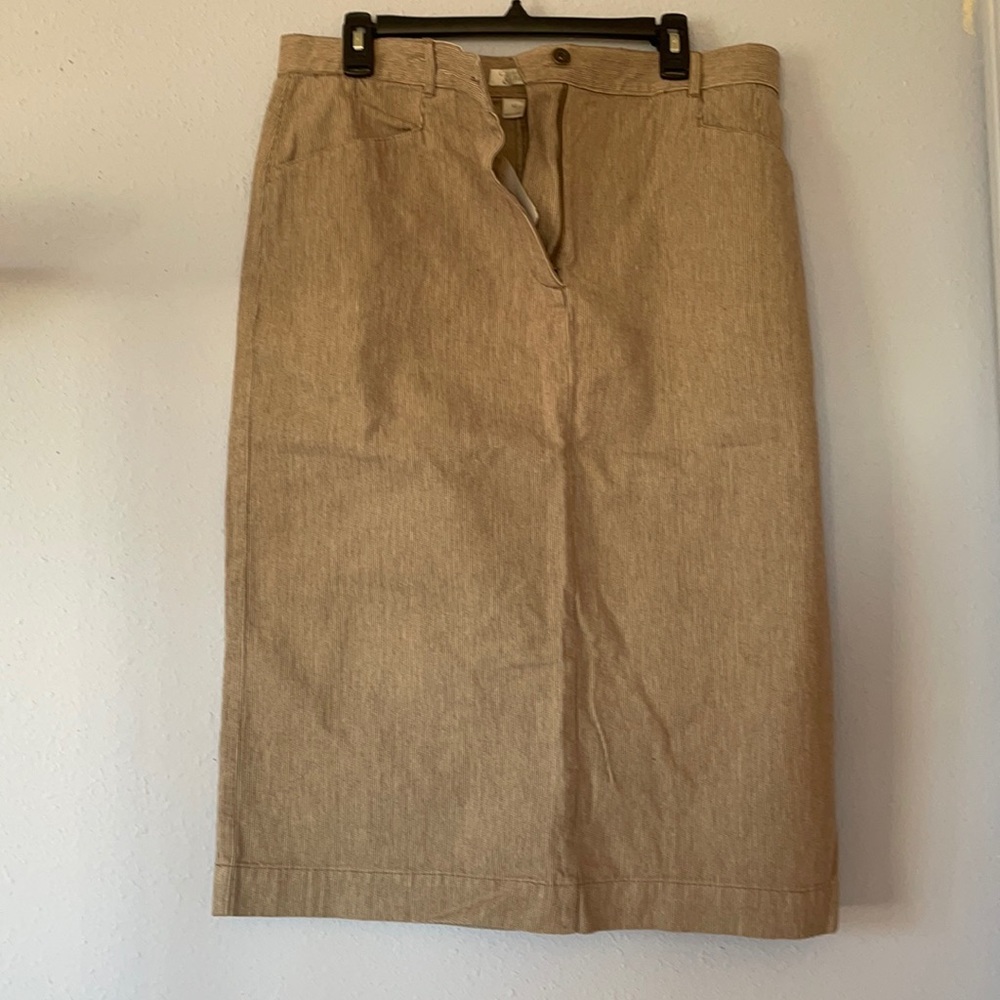 Tan skirt